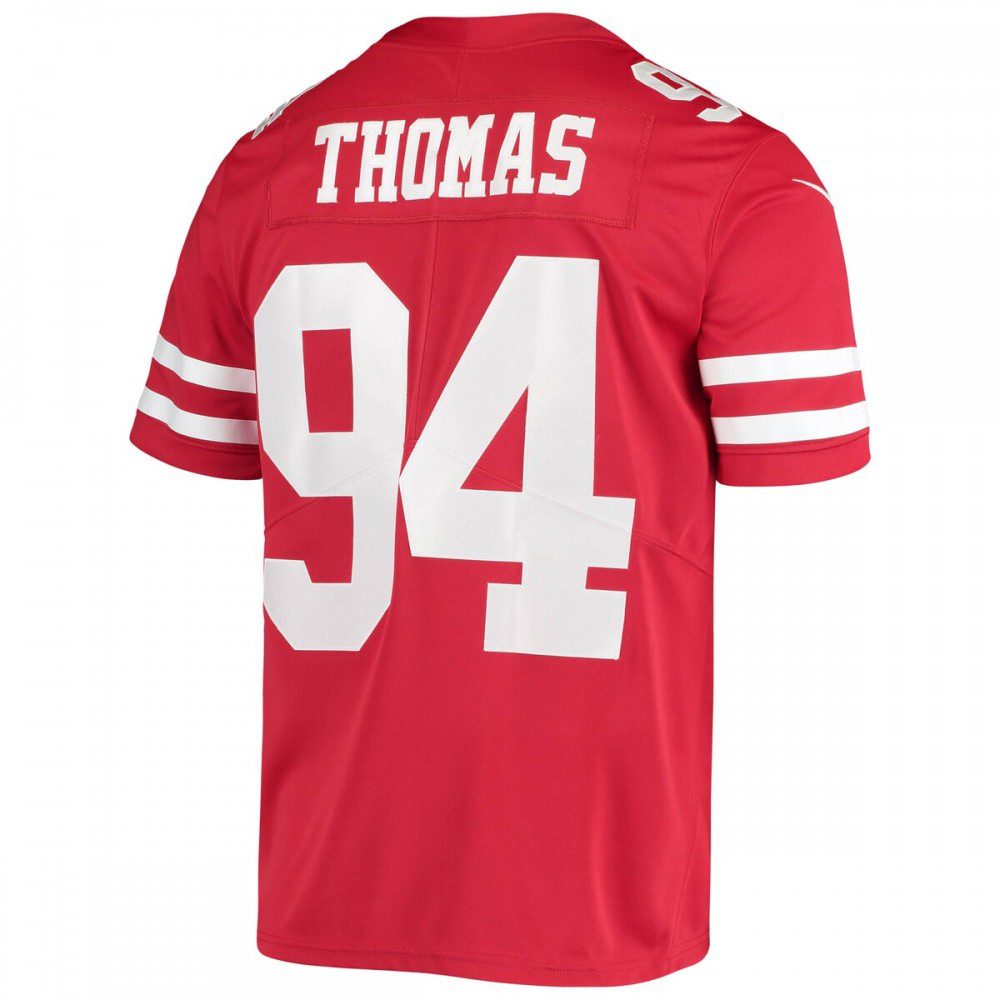 Solomon Thomas San Francisco 49ers Nike Vapor Limited Player Jersey - Scarlet-GridironStore